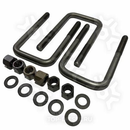 AUBK8254073 Стремянка передней рессоры с гайками Freightliner/International/Peterbilt/Volvo VNL Automann купить рис.2