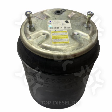 SP55415706 Пневмоподушка без стакана 2 отверстия M12 1 отверстие-штуцер M22 Schmitz/Weweler Sampa купить рис.2