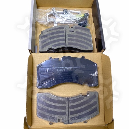 SM495Z Колодки дисковые !210.8x108x30 с р/к \BPW. KNORR SB4309T SK7 STEINHOF купить рис.2