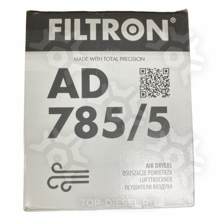 AD7855 Фильтр осушителя Volvo/Renault Premium dxi 2005-> M39x1.5 (левая резьба) Filtron купить
