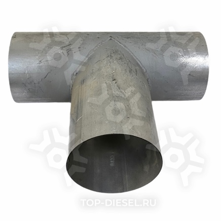91727 Т-образная труба цинк D=127mm, L=330 mm Dinex купить рис.2