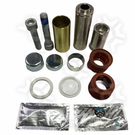 14820 Ремкомплект дискового тормоза направляющие втулки болты крышки уплотнения Saf Knorr SK7 TTT-auto купить