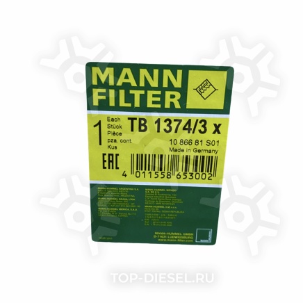 TB13743X Фильтр осушителя Scania 4-series/Renault Midlum резьба входа-1 1/4" Mann-Filter купить
