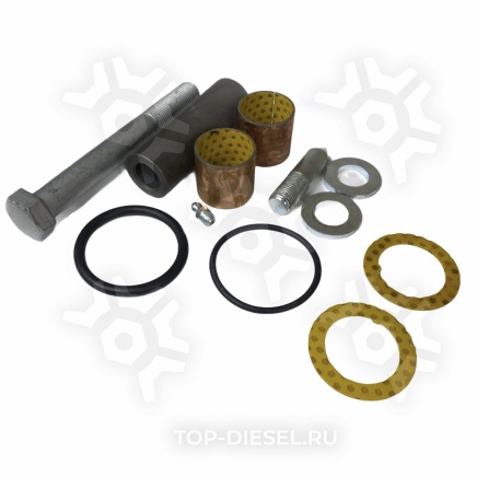 8701811SX Ремкомплект стабилизатора кабины, втулки+шайбы+болт+кольца уплотнительные 2x Renault Stellox купить рис.2