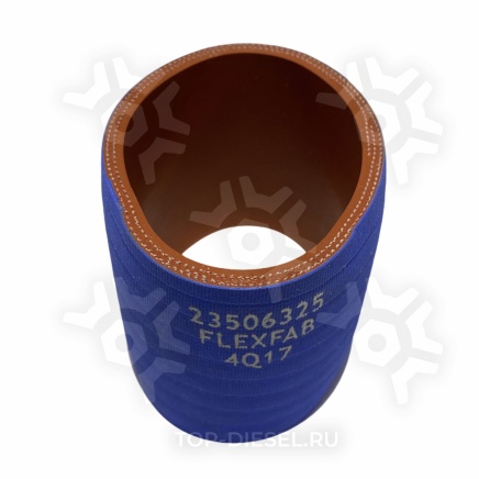 23506325 Патрубок теплообменника полиуретановый синий Detroit Diesel 2.75"x3" Freightliner/International Detroit Diesel купить