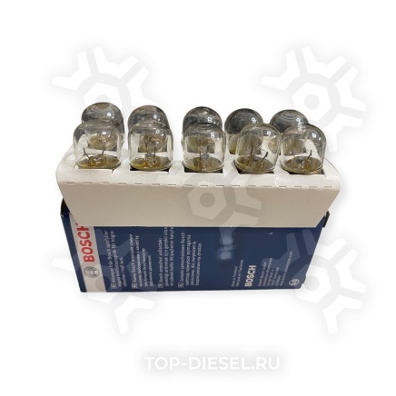 1987302510 Лампа задние габариты знак и салон 5W 24V BA15S Mercedes Benz/MAN/DAF/Krone Bosch купить