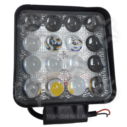 G000235MM Фара с кронштейном и рефлёным стеклом 16LED (10-30V) купить рис.2