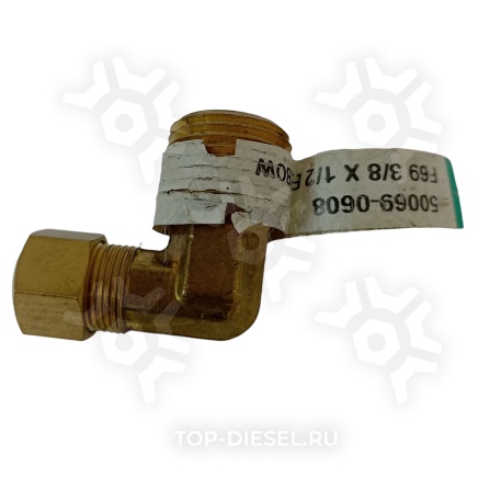 500690608 Переходник соединитель 3/8" резьба наружная резьба 1/2" Anderson Metals купить рис.2