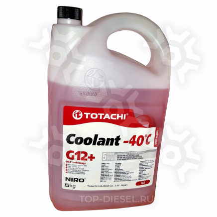 43105 Антифриз G12+ готовый 5kg красный TOTACHI купить
