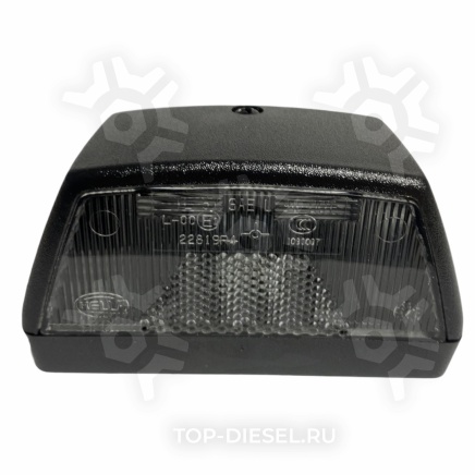 2KA003389061 Фонарь подсветки номерного знака 102x55x57 DAF/MB/Iveco/Scania/Volvo/ п/прицепы Hella купить