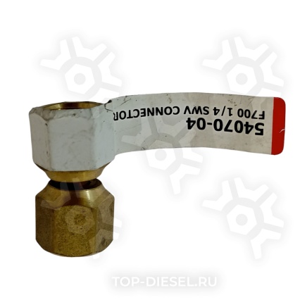 5407004 Соединитель трубки резьба 1/4" Anderson Metals купить рис.2