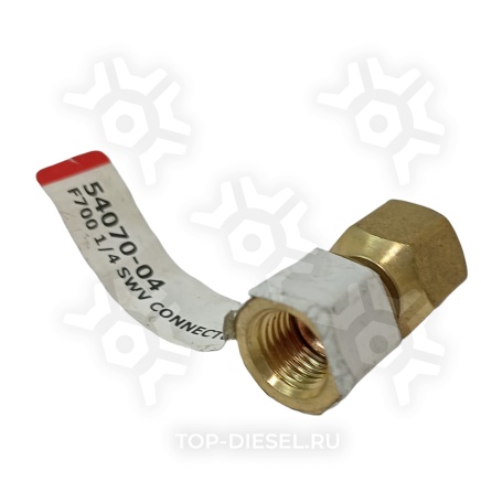 5407004 Соединитель трубки резьба 1/4" Anderson Metals купить рис.3