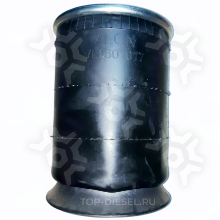 VL0601017 Пневмоподушка со стаканом M10 1 отверстие (штуцер) M22 поршень (пластик) Schmitz Alon купить рис.2