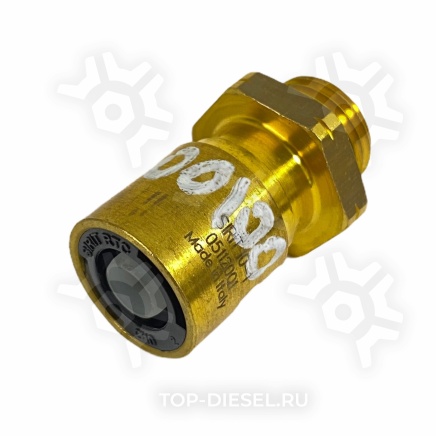 2500100801615 Штуцер M16x1.5/10 New Line Sirit купить рис.2