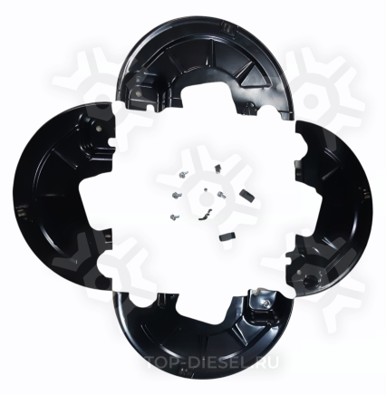 070514 Щитки пылезащитные комплект на ось SN4218 BPW 1995> Sampa купить