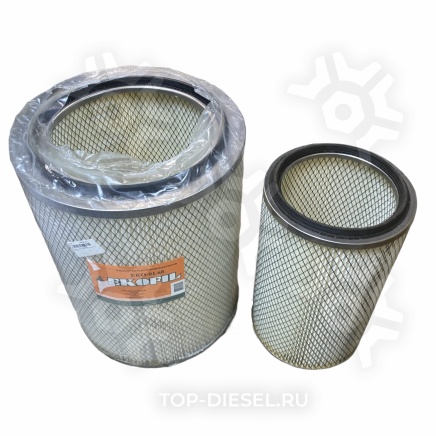 EKO0168 Фильтр воздушный комплект K-744/ЯМЗ-236/240/Т330 Ekofil купить рис.2